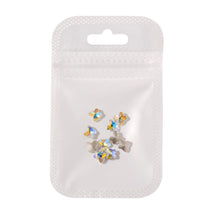 Load image into Gallery viewer, 10pcs/set Nail Art Accessories Crystal Butterfly Aurora Transparent Symphony Nail Art Decoration Manicure Jewelry

