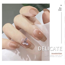 Load image into Gallery viewer, 1 Box Nail Art Stereo Butterfly Jewelry Acrylic Mini Nail Small Butterfly Jewelry Nail Art Decoration Manicure Accessories
