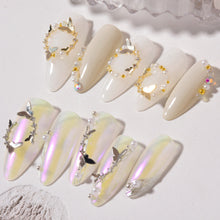 Load image into Gallery viewer, Nail Art Butterfly Jewelry Zircon Light Luxury Nail Art Decorations Nail Metal Accessories Manicure Ornaments
