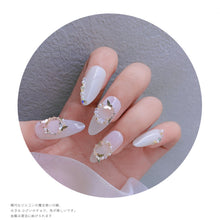 Load image into Gallery viewer, Nail Art Butterfly Jewelry Zircon Light Luxury Nail Art Decorations Nail Metal Accessories Manicure Ornaments
