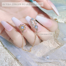 Load image into Gallery viewer, Nail Art Zircon Jewelry Bow Pearl Flower Butterfly Nail Jewelry Nail Art Decoration Manicure Accessories
