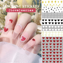 Load image into Gallery viewer, Nail Art Love Stickers Small Fresh Stars Adhesive Nail Stickers Manicure Accessories Nail Art Decoration
