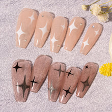 Load image into Gallery viewer, Nail Art Love Stickers Small Fresh Stars Adhesive Nail Stickers Manicure Accessories Nail Art Decoration
