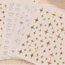 Load image into Gallery viewer, Nail Art Love Stickers Small Fresh Stars Adhesive Nail Stickers Manicure Accessories Nail Art Decoration
