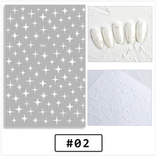 Load image into Gallery viewer, Nail Art Love Stickers Small Fresh Stars Adhesive Nail Stickers Manicure Accessories Nail Art Decoration
