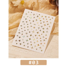 Load image into Gallery viewer, Nail Art Love Stickers Small Fresh Stars Adhesive Nail Stickers Manicure Accessories Nail Art Decoration
