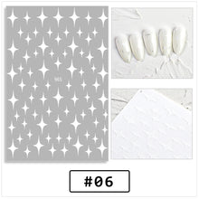 Load image into Gallery viewer, Nail Art Love Stickers Small Fresh Stars Adhesive Nail Stickers Manicure Accessories Nail Art Decoration
