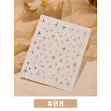 Load image into Gallery viewer, Nail Art Love Stickers Small Fresh Stars Adhesive Nail Stickers Manicure Accessories Nail Art Decoration
