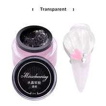 Load image into Gallery viewer, 8ml 3D Three-dimensional Clay Soft Glue Manicure PVC Solid Gel Phototherapy Glue Nail Art Accessories
