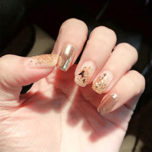 Load image into Gallery viewer, Nail Art Jewelry Gold Foil Wire Gold and Silver Foil Fragments Nail DIY Decorative Tin Foil Nail Art Decoration
