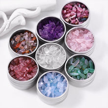 Load image into Gallery viewer, Natural Nail Crystal Stone Jewelry Strawberry Crystal White Crystal Irregular Gravel DIY Manicure Decoration
