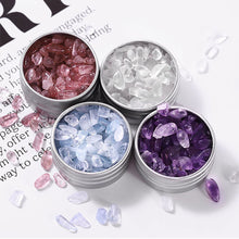 Load image into Gallery viewer, Natural Nail Crystal Stone Jewelry Strawberry Crystal White Crystal Irregular Gravel DIY Manicure Decoration
