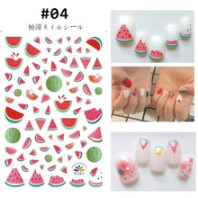 Load image into Gallery viewer, Cute Nail Decoration Stickers Durable Adhesive Nail Stickers Creative Fashion Nail Art Decoration Accessories
