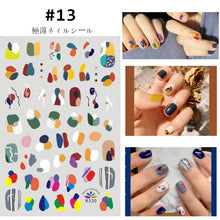 Load image into Gallery viewer, Cute Nail Decoration Stickers Durable Adhesive Nail Stickers Creative Fashion Nail Art Decoration Accessories
