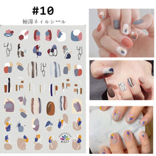 Load image into Gallery viewer, Cute Nail Decoration Stickers Durable Adhesive Nail Stickers Creative Fashion Nail Art Decoration Accessories
