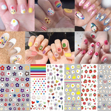 Load image into Gallery viewer, Creative Fashion Nail Stickers Durable Adhesive Nail Stickers Nail Art Decoration Manicure Accessories
