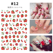 Load image into Gallery viewer, Creative Fashion Nail Stickers Durable Adhesive Nail Stickers Nail Art Decoration Manicure Accessories
