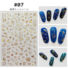 Load image into Gallery viewer, Creative Fashion Nail Stickers Durable Adhesive Nail Stickers Nail Art Decoration Manicure Accessories
