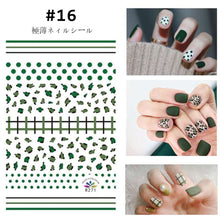 Load image into Gallery viewer, Creative Fashion Nail Stickers Durable Adhesive Nail Stickers Nail Art Decoration Manicure Accessories
