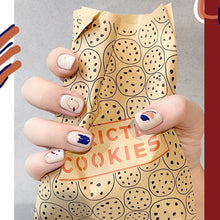 Load image into Gallery viewer, 14pcs/Sheet Caramel Frosted Nail Art Stickers Full Cover Waterproof Tearable Nail Stickers Manicure Art Accessories
