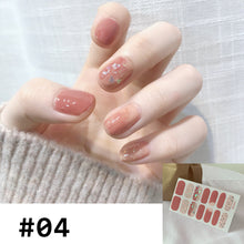 Load image into Gallery viewer, 14pcs/Sheet Small Fresh Nail Stickers Leopard Print Nail Stickers Waterproof Tearable Nail Stickers Nail Art Accessories
