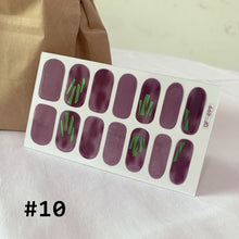 Load image into Gallery viewer, 14pcs/Sheet Small Fresh Nail Stickers Leopard Print Nail Stickers Waterproof Tearable Nail Stickers Nail Art Accessories
