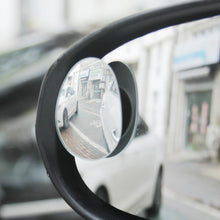 Load image into Gallery viewer, 2Pcs Adjustable 360 Degree Car Rearview Convex Mirror for Car Reverse Wide Angle Vehicle Parking Rimless Mirrors HD Blind Spot Mirror
