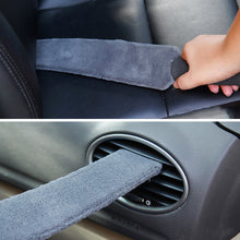 Load image into Gallery viewer, Universal Car Cleaning Brush Dashboard Vent Detailing Cleaning Cloth Tool Auto Accessories Coral Fleece
