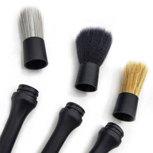 Load image into Gallery viewer, 3Pcs Car Detailing Brush Set Interior Exterior Air Vents Dashboard Cleaning Tools Auto Detail Tool Ultra-Soft Car Detailing Brush Kit
