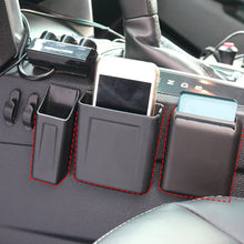 Load image into Gallery viewer, Car Automobile Cell Phone Gap Storage Box Auto Seat Organizer Crevice Creative Hanging Holder for Phone Pocket Accessories
