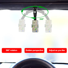 Load image into Gallery viewer, 1080 Degree Rotatable Car Phone Holder Multifunctional Auto Rearview Mirror Seat Hanging Clip Bracket Cell Phone Holder
