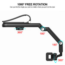 Load image into Gallery viewer, 1080 Degree Rotatable Car Phone Holder Multifunctional Auto Rearview Mirror Seat Hanging Clip Bracket Cell Phone Holder
