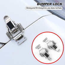 Load image into Gallery viewer, 2Pcs Car Bumper Security Hook Quick Release Fasteners Lock Clip Kit Accessories Truck Hood Clip Hasps
