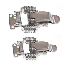 Load image into Gallery viewer, 2Pcs Car Bumper Security Hook Quick Release Fasteners Lock Clip Kit Accessories Truck Hood Clip Hasps
