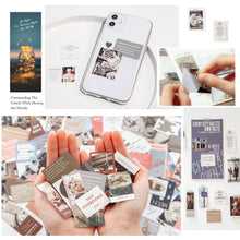 Load image into Gallery viewer, 45pcs INS Style Travel Aesthetics Cute Sticker Creative Hand Account LOMO Cards Stationery Notepad Stickers
