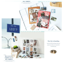 Load image into Gallery viewer, 45pcs INS Style Travel Aesthetics Cute Sticker Creative Hand Account LOMO Cards Stationery Notepad Stickers
