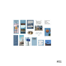Load image into Gallery viewer, 45pcs INS Style Travel Aesthetics Cute Sticker Creative Hand Account LOMO Cards Stationery Notepad Stickers
