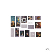 Load image into Gallery viewer, 45pcs INS Style Travel Aesthetics Cute Sticker Creative Hand Account LOMO Cards Stationery Notepad Stickers
