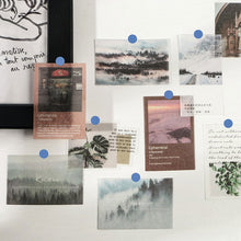 Load image into Gallery viewer, 40pcs/pack Letter of Time Poetry Washi Paper Stickers Diy Diary Deco Journal Decorative Stationery Stickers
