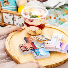 Load image into Gallery viewer, 50pcs Aesthetic Scenery Sticky Book Style Deco Stationery Scrapbooking Decorative background Stickers Sticky Notes
