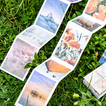 Load image into Gallery viewer, 50pcs Aesthetic Scenery Sticky Book Style Deco Stationery Scrapbooking Decorative background Stickers Sticky Notes
