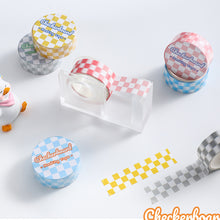 Load image into Gallery viewer, 3M/Roll Checkerboard Washi Tape Creative Masking Tape INS DIY Scrapbooking Diary Decorative Stationery Supplies
