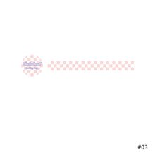 Load image into Gallery viewer, 3M/Roll Checkerboard Washi Tape Creative Masking Tape INS DIY Scrapbooking Diary Decorative Stationery Supplies
