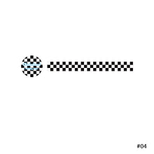 Load image into Gallery viewer, 3M/Roll Checkerboard Washi Tape Creative Masking Tape INS DIY Scrapbooking Diary Decorative Stationery Supplies
