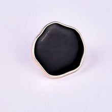 Load image into Gallery viewer, 10Pcs Marble Enamel Shank Buttons Metal Shank for Sewing Embellishments DIY Craft
