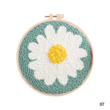 Load image into Gallery viewer, DIY Punch Needle Embroidery Kit Needlework for Beginner Punch Needle Cross Stitch Set/ DIY Cartoon Embroidery Painting Home Decor
