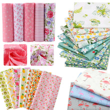 Load image into Gallery viewer, 5-8Pcs 20*25cm Cotton Printed Patchwork Cloth Flower Pattern Material Sewing Crafts Fabric For Diy Doll Clothes Pillowcase Needlework Sewing Quilting Cloth
