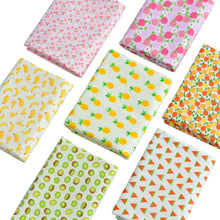 Load image into Gallery viewer, 5-8Pcs 20*25cm Cotton Printed Patchwork Cloth Flower Pattern Material Sewing Crafts Fabric For Diy Doll Clothes Pillowcase Needlework Sewing Quilting Cloth
