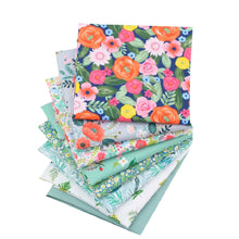 Load image into Gallery viewer, 5-8Pcs 20*25cm Cotton Printed Patchwork Cloth Flower Pattern Material Sewing Crafts Fabric For Diy Doll Clothes Pillowcase Needlework Sewing Quilting Cloth
