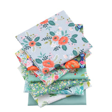 Load image into Gallery viewer, 5-8Pcs 20*25cm Cotton Printed Patchwork Cloth Flower Pattern Material Sewing Crafts Fabric For Diy Doll Clothes Pillowcase Needlework Sewing Quilting Cloth

